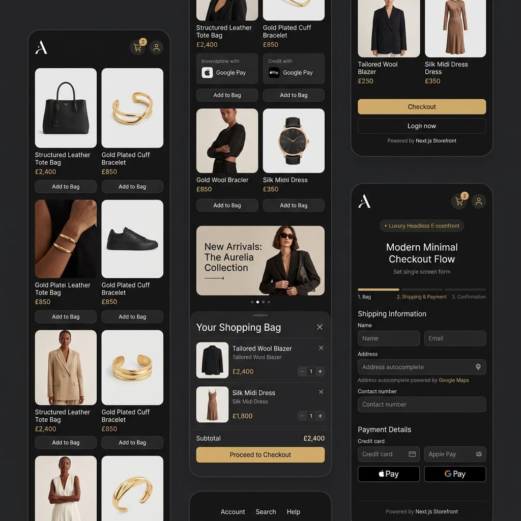 Headless E-commerce App
